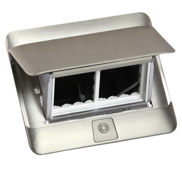 Photo Pop up mobilier 4 modules  quiper livr avec kit d'installation  -  inox mat | Ref : 654000