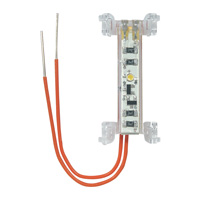 Photo Voyant t�moin 230V 3mA - interrupteur bipolaire + permutateur Mosaic/C�liane | Ref : 665091