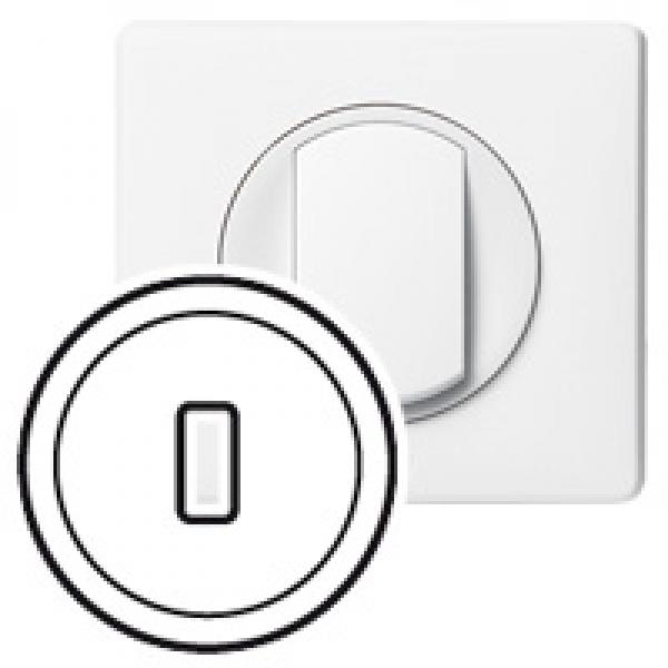 Photo Enjoliveur Céliane pour prise USB - Blanc | Ref : 068253
