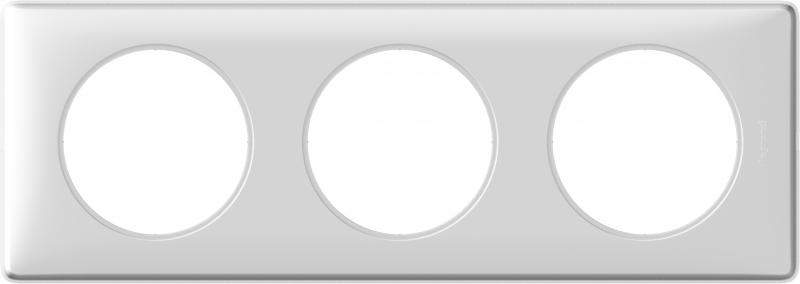 Photo Plaque C�liane - givr� - 3 postes - coco | Ref : 068893