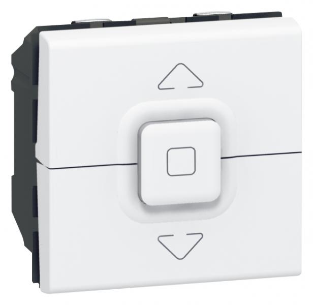 Photo Poussoir 500W maximum Mosaic pour 1 volet roulant - blanc | Ref : 077025