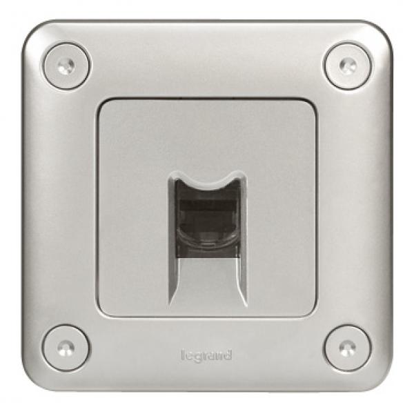 Photo Plaque 1 poste - Soliroc - IK10 - antivandale | Ref : 077851