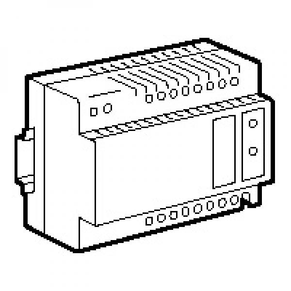 Photo Alimentation modulaire 24V 2A 48W pour afficheur référence 076660 - 8 modules | Ref : 078289