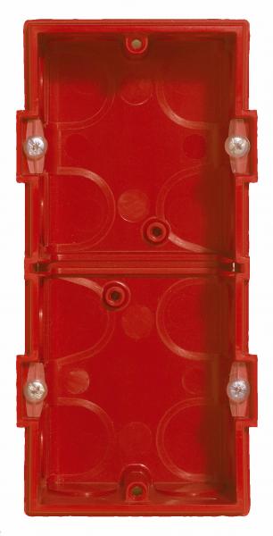 Photo Bote multiposte Batibox pour maonnerie 2 postes ou 4  5 modules  -  profondeur 40mm | Ref : 080142