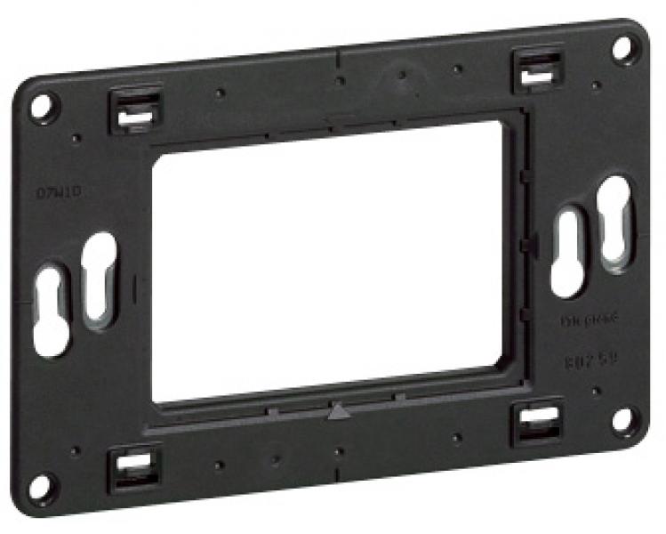 Photo Support universel Batibox - pour 3 modules | Ref : 080259