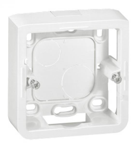 Photo Cadre saillie profondeur 30mm Mosaic pour 2 modules et support rfrence 080251 | Ref : 080280