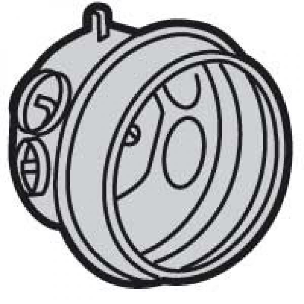 Photo Bote simple Batibox pour bton 1 poste ou 2 modules  -  profondeur 58mm | Ref : 081940