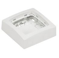 Photo Cadre saillie 1 poste Appareillage saillie blanc | Ref : 086091