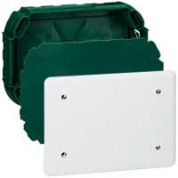 Photo Boîte complète Batibox maçonnerie pour dérivation rectangulaire 230x180x50mm | Ref : 089275