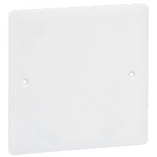 Photo Couvercle universel carré Batibox 100x100mm pour boîte Ø85mm | Ref : 089285