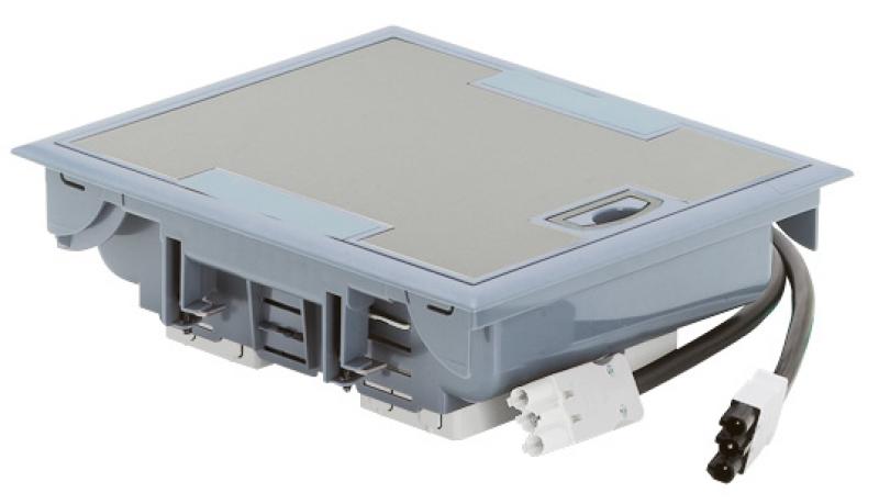 Photo Bo�te de sol 75-105mm -4x2P+T + 2x RJ45 -12 modules -couvercle inox | Ref : 089640