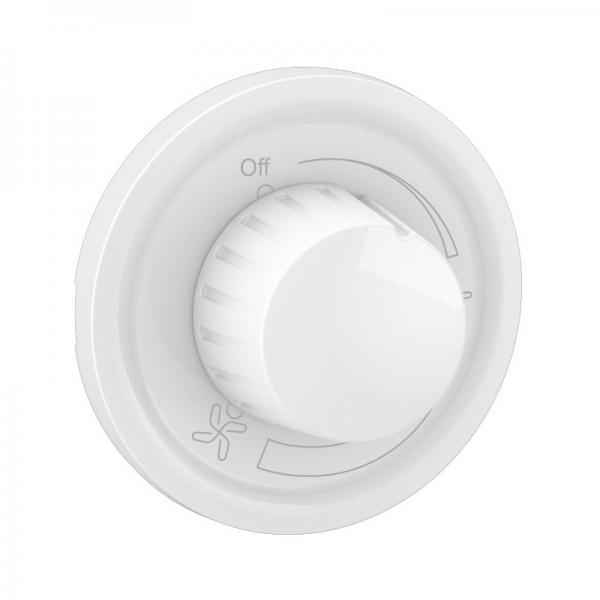 Photo Enjoliveur inter variateur ventilateur de plafond nouveau Céliane - Blanc | Ref : CB0015