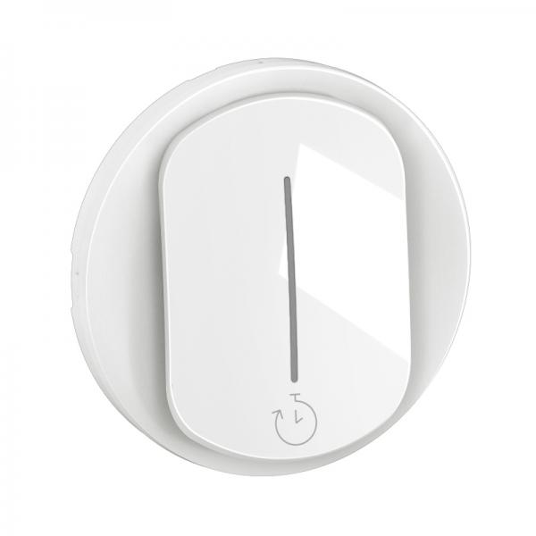 Photo Enjoliveur interrupteur temporis nouveau Cliane - Blanc | Ref : CB0077