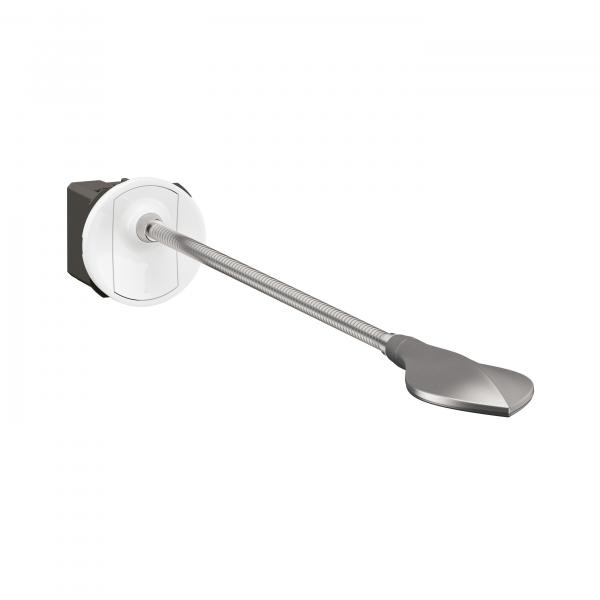 Photo Liseuse d'clairage avec flexible nouveau Cliane 230V - Blanc | Ref : CB0270