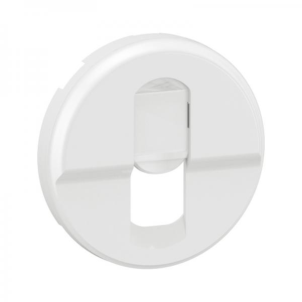 Photo Enjoliveur prise simple RJ45 nouveau Cliane - Blanc | Ref : CB0346