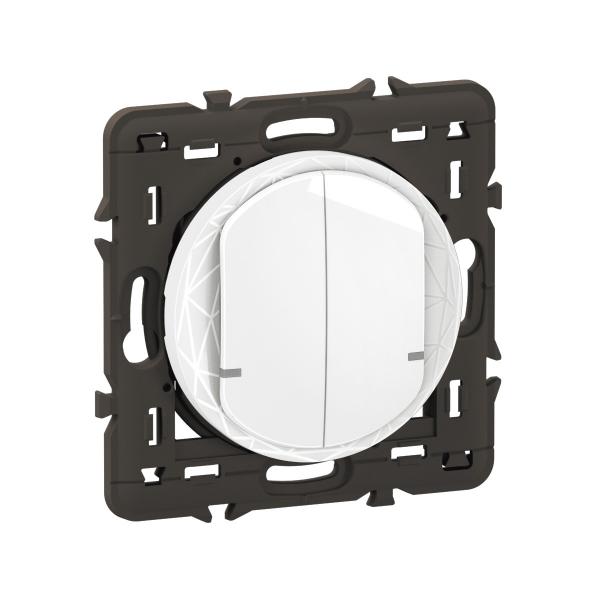 Photo Commande double sans fils nouveau Cliane with Netatmo - Blanc | Ref : CB0415