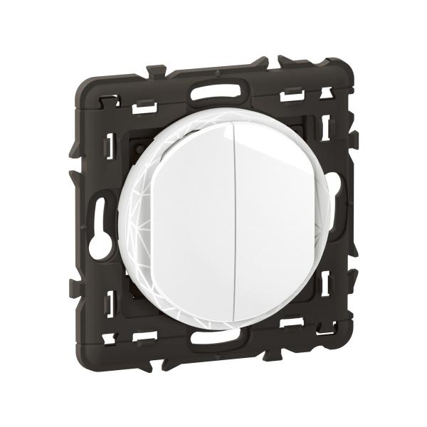 Photo Commande double Self-e nouveau Cliane with Netatmo - Blanc | Ref : CB0421