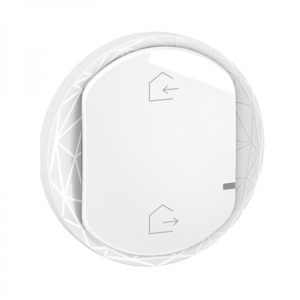 Photo Enjoliveur commande Départ/Arrivée sans fils nouveau Céliane with Netatmo - Blanc | Ref : CB1400