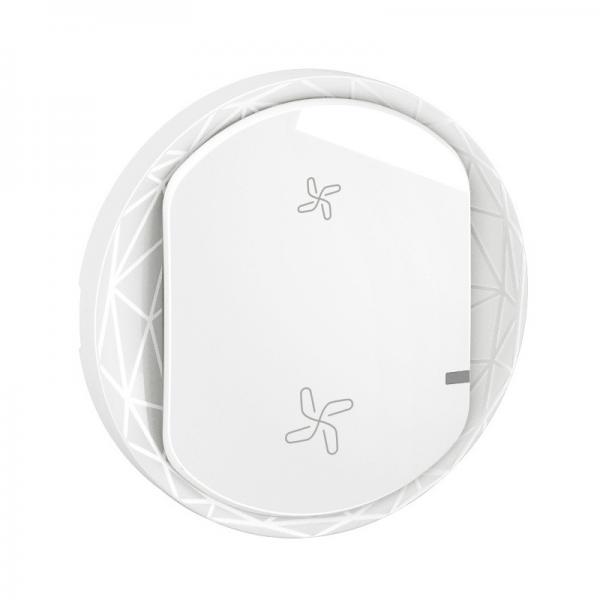 Photo Enjoliveur commande VMC sans fils nouveau Céliane with Netatmo - Blanc | Ref : CB1411