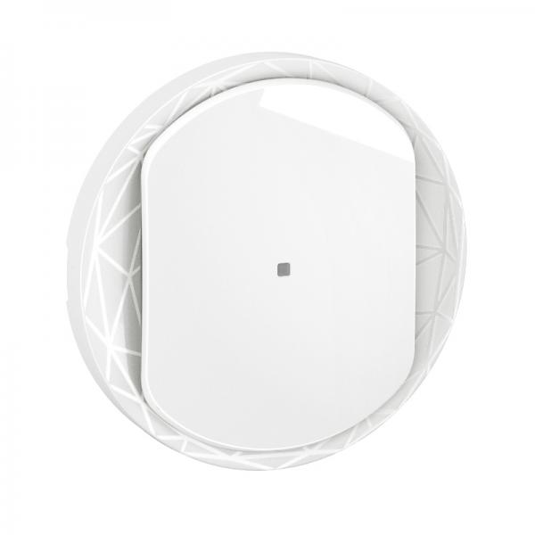 Photo Enjoliveur interrupteur avec Neutre nouveau Cliane with Netatmo - Blanc | Ref : CB1413