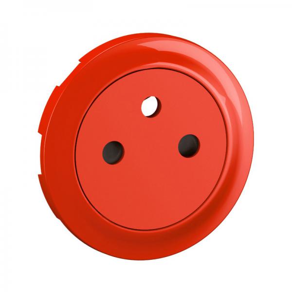 Photo Enjoliveur prise de courant Surface nouveau Cliane - rouge pour reprage | Ref : CB3111