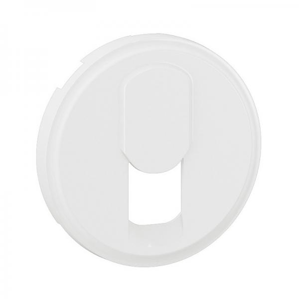 Photo Enjoliveur prise simple RJ45 nouveau Cliane - Blanc Antimicrobien | Ref : CB8027