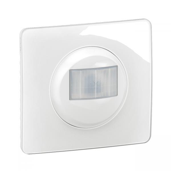 Photo Dtecteur mural nouveau Cliane 2 fils sans Neutre - complet Blanc | Ref : CB9050