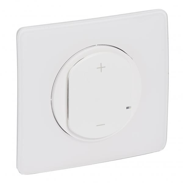 Photo Variateur nouveau Cliane sans Neutre 2 fils - complet Blanc | Ref : CB9060
