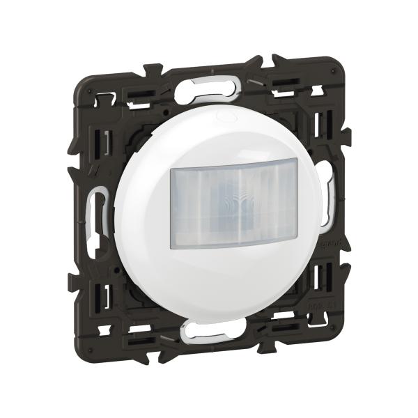 Photo Dtecteur Mural Universel 3 fils sans drogation 500W LED nouveau Cliane Prmont Blanc | Ref : CC0051