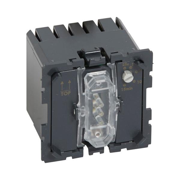 Photo Interrupteur temporis nouveau Cliane 2 fils sans Neutre | Ref : CM0077