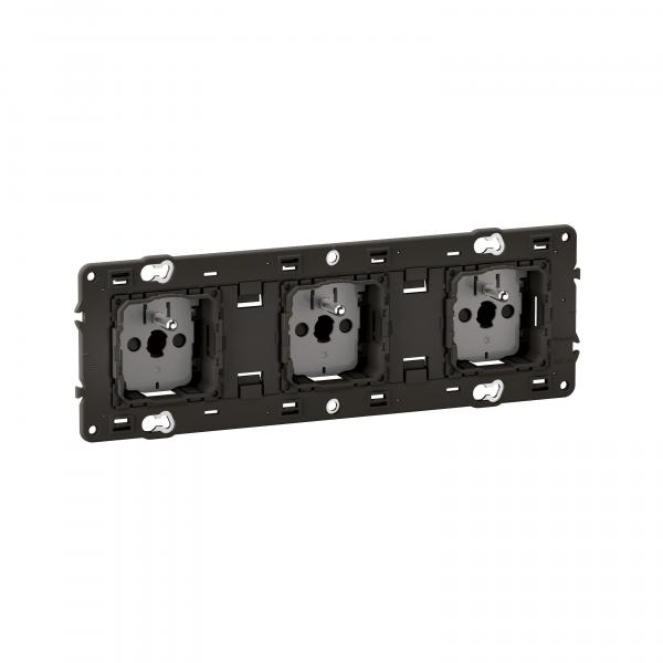 Photo Prise 3x2P+T nouveau Cliane prcble - connexion  bornes automatiques | Ref : CM0113