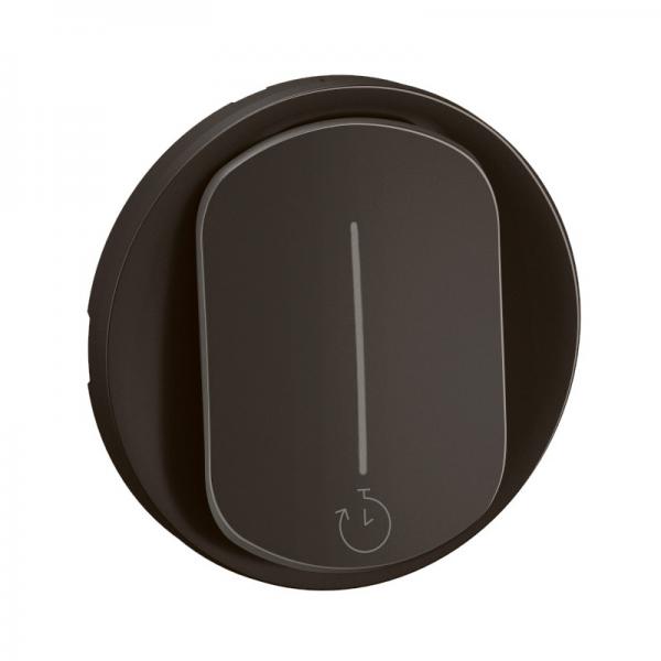 Photo Enjoliveur interrupteur temporis nouveau Cliane - Noir | Ref : CN0077