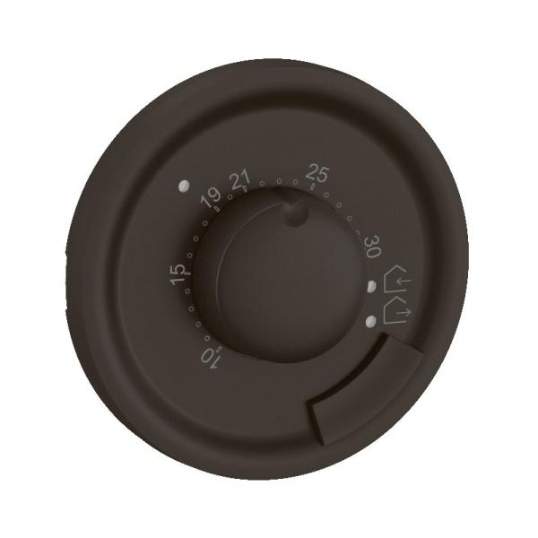 Photo Enjoliveur pour thermostat d'ambiance nouveau Céliane - Noir | Ref : CN0250