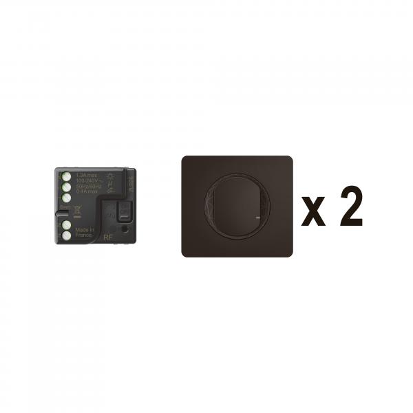Photo Prt--Poser nouveau Cliane crer un va-et-vient, micromodule+2cdes ss fils - Noir | Ref : CN0405