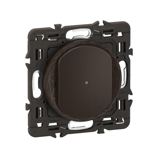 Photo Interrupteur filaire nouveau Cliane with Netatmo avec Neutre, avec variation - Noir | Ref : CN0409