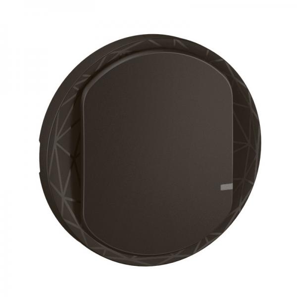 Photo Enjoliveur interrupteur sans Neutre/commande nouveau Cliane with Netatmo - Noir | Ref : CN1403