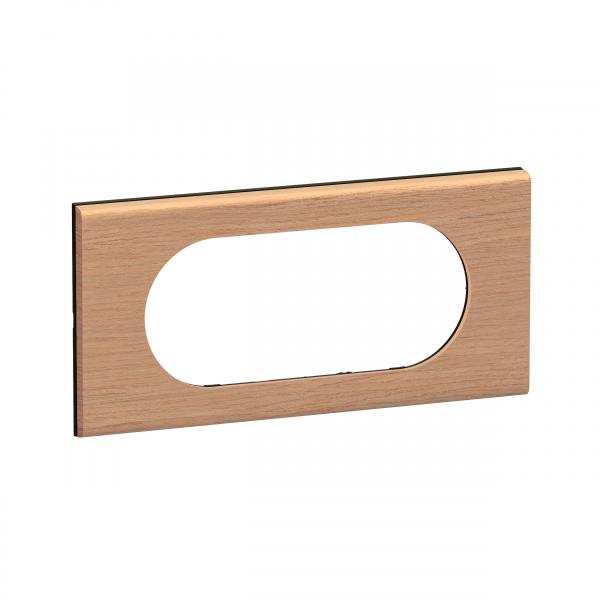 Photo Plaque de finition nouveau Cliane 4  5 modules - Chne | Ref : CP2408