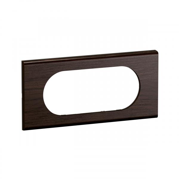 Photo Plaque de finition nouveau Cliane 4  5 modules - Frne Wengu | Ref : CP2508