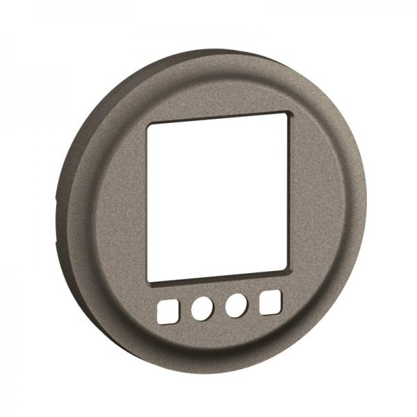 Photo Enjoliveur interrupteur horaire programmable nouveau Céliane - Titanium | Ref : CT0078