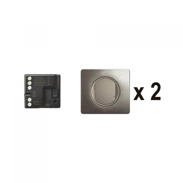 Photo Prt--Poser nouveau Cliane crer un va-et-vient, micromodule+2cdes ss fils - Titanium | Ref : CT0405
