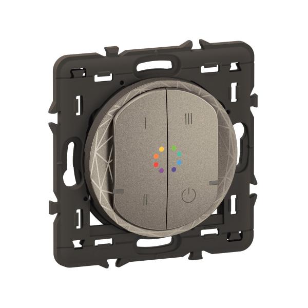 Photo Commande sans fils ambiances couleurs nouveau Cliane with Netatmo - Titanium | Ref : CT0419