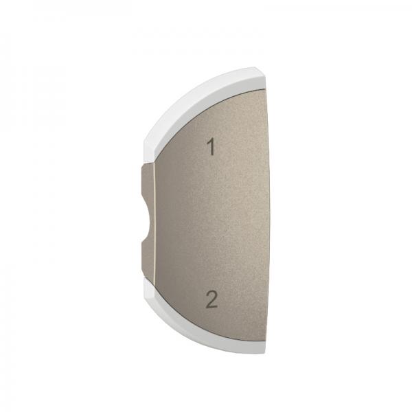 Photo Enjoliveur demi-touche Cliane marquage 1-2 montage gauche -Titanium | Ref : CT6501