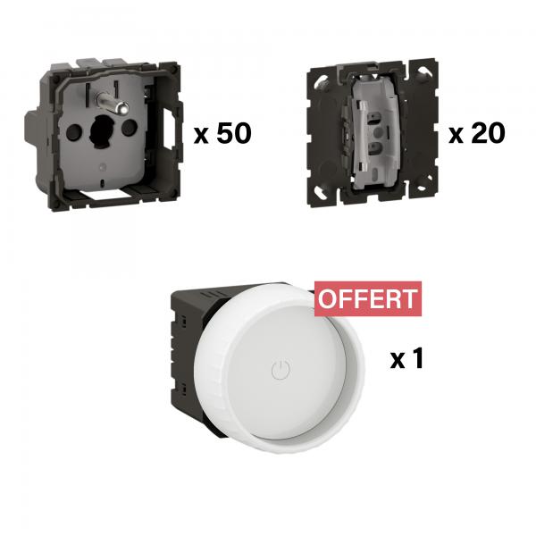 Photo Cube Innovation Dtecteur mural complet Cliane | Ref : CV4002