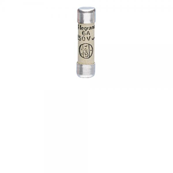 Vignette 2 produit Cartouche cylindrique domestique 6,3x23mm sans voyant - 6A | Ref : 010306