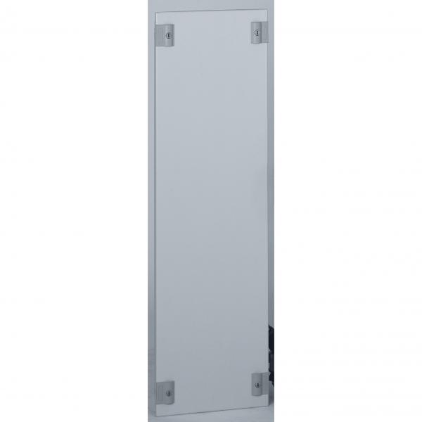 Vignette 2 produit Plastron plein mtal 1/4 tour pour gaines  cbles XL400 - hauteur 550mm | Ref : 020143