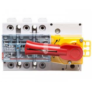 Vignette 2 produit Interrupteur-sectionneur Vistop 160A - 3P commande frontale et poignée rouge | Ref : 022351