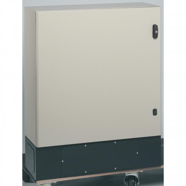 Vignette 2 produit Socle monobloc coffret Atlantic mtal largeur 600mmxprofondeur 300mm - RAL7021 | Ref : 036300