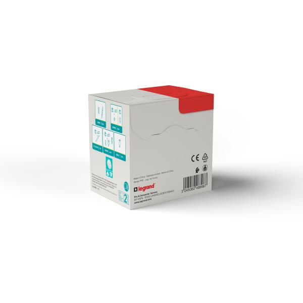 Vignette 2 produit Détecteur de mouvements 3 fils ECO1 Plexo complet IP55 saillie - blanc - vendu sous blister broc | Ref : 048898