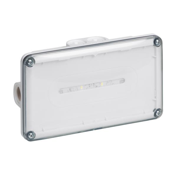 Vignette 2 produit BAES d'ambiance saillie IP66 IK08 plastique SATI connecté pour ERP et ERT | Ref : 062566