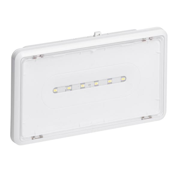 Vignette 2 produit BAES d'ambiance saillie IP43 IK07 plastique SATI adressable pour ERP et ERT | Ref : 062665